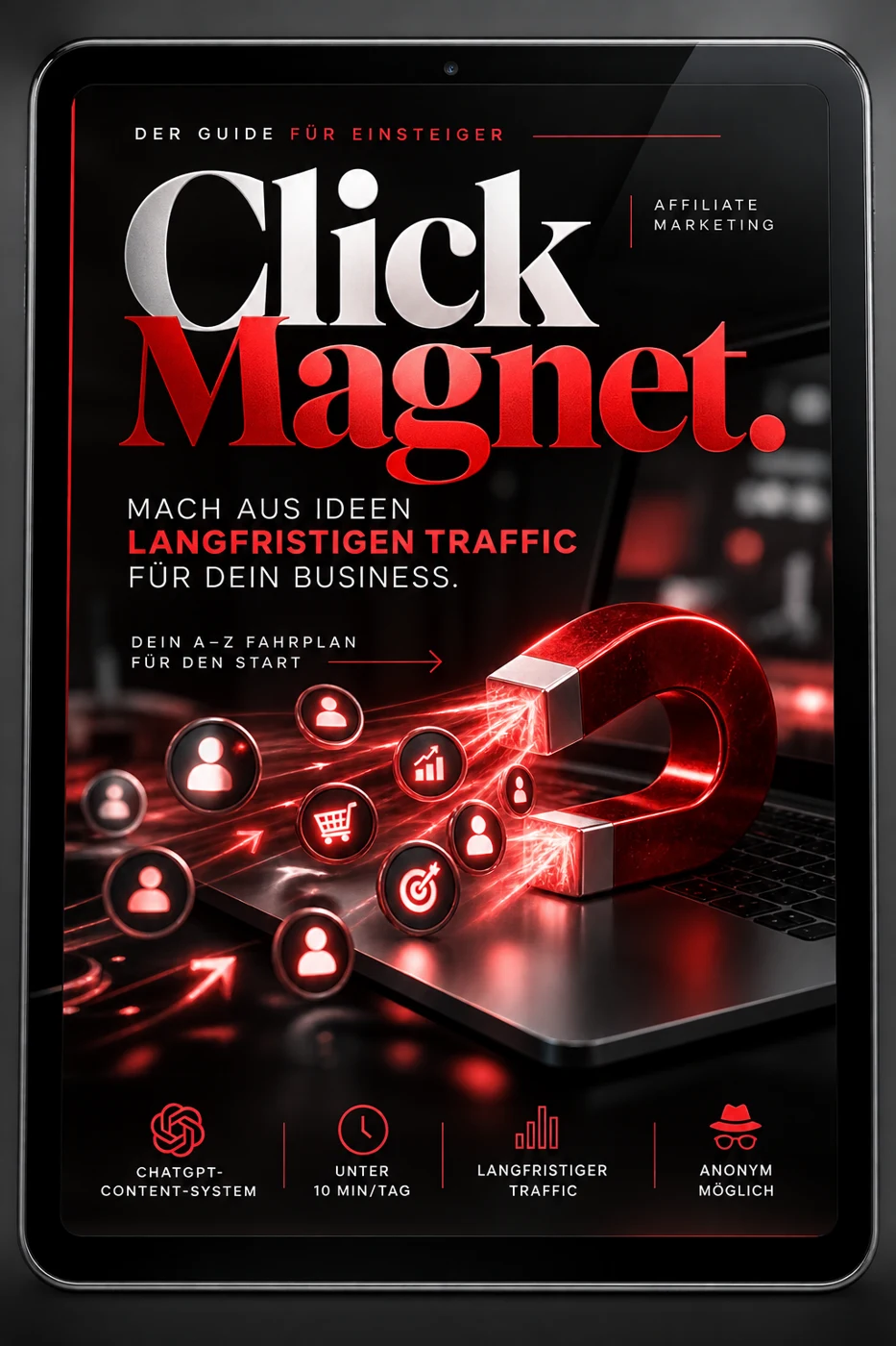 Cover: ClickMagnet – kostenloses Freebie von Simon Heinen