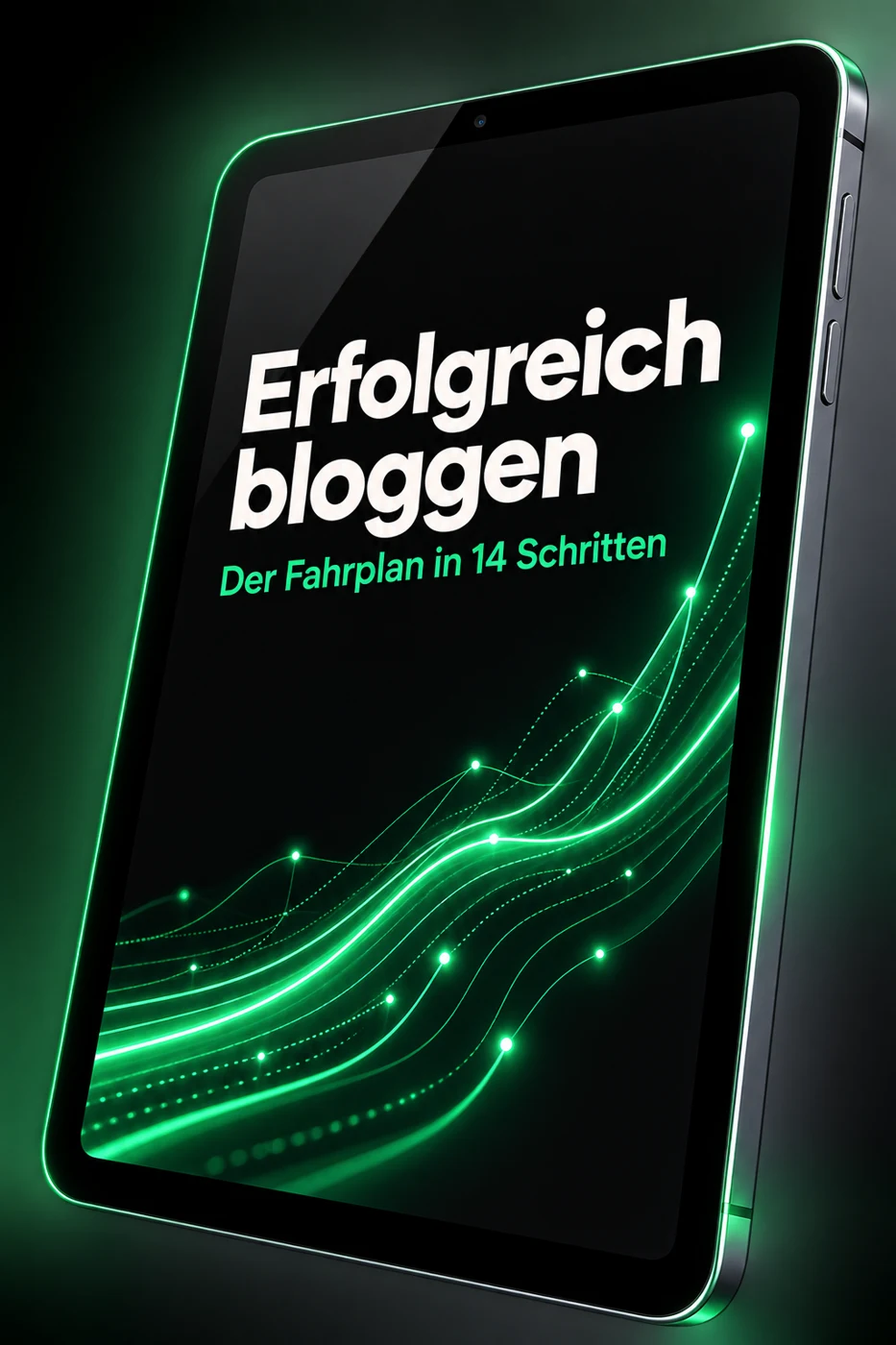 Cover: Erfolgreich bloggen – kostenloses Freebie von Simon Heinen