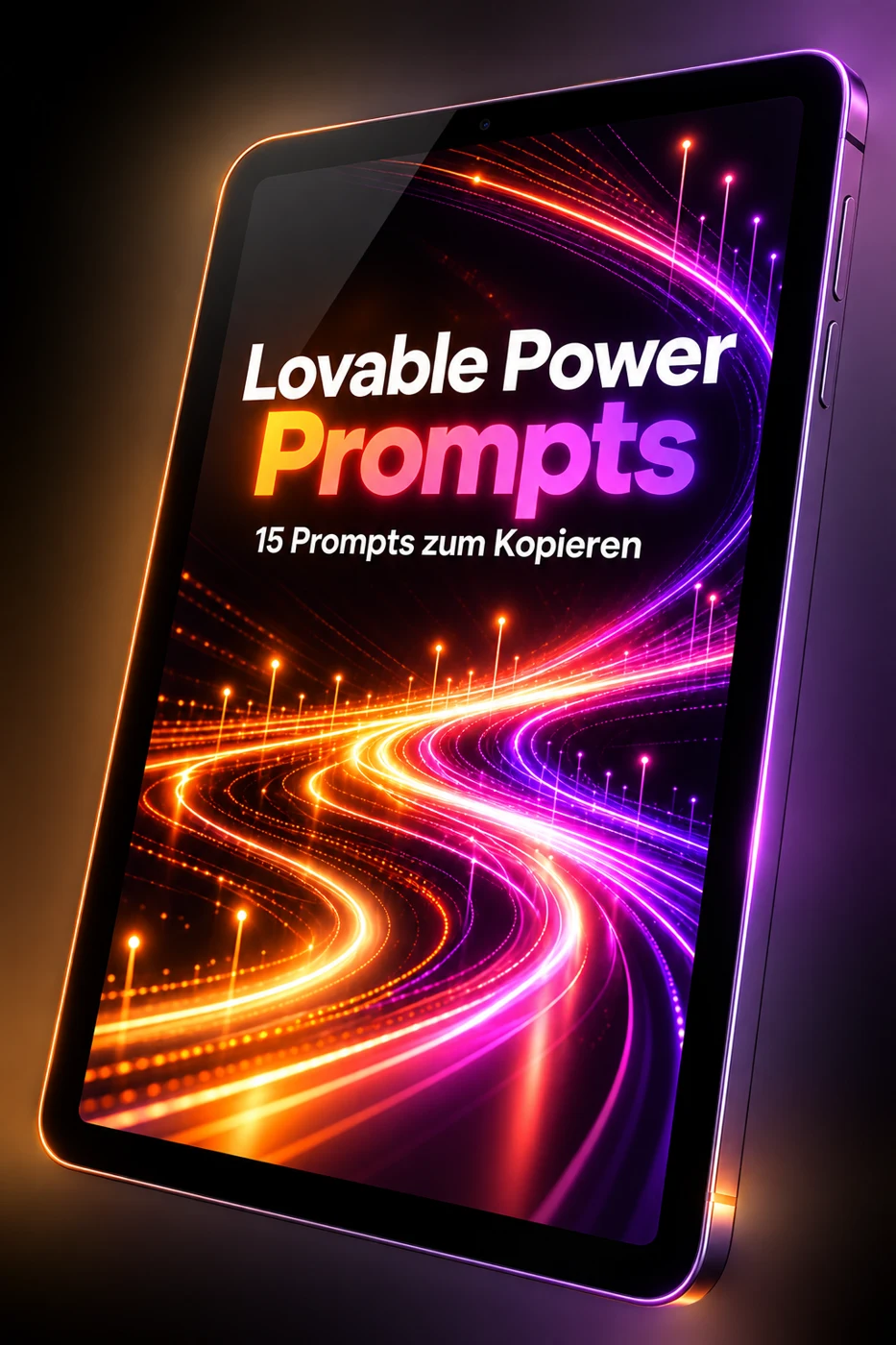 Cover: Lovable Power Prompts – kostenloses Freebie von Simon Heinen